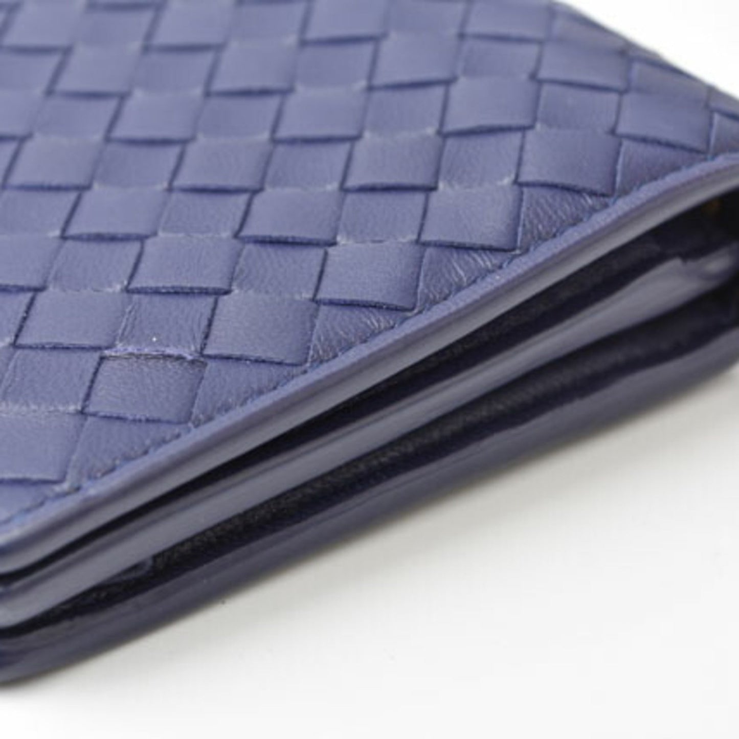 Bottega Veneta Intrecciato, Purple, Leather, clutch