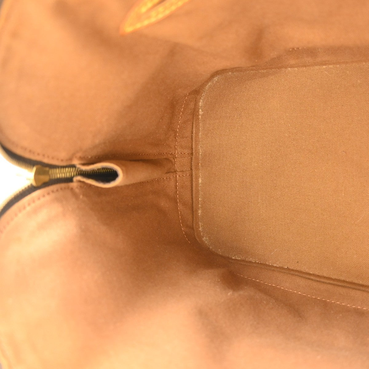 Louis Vuitton Alma Monogram Canvas, Brown, Canvas, Handbag