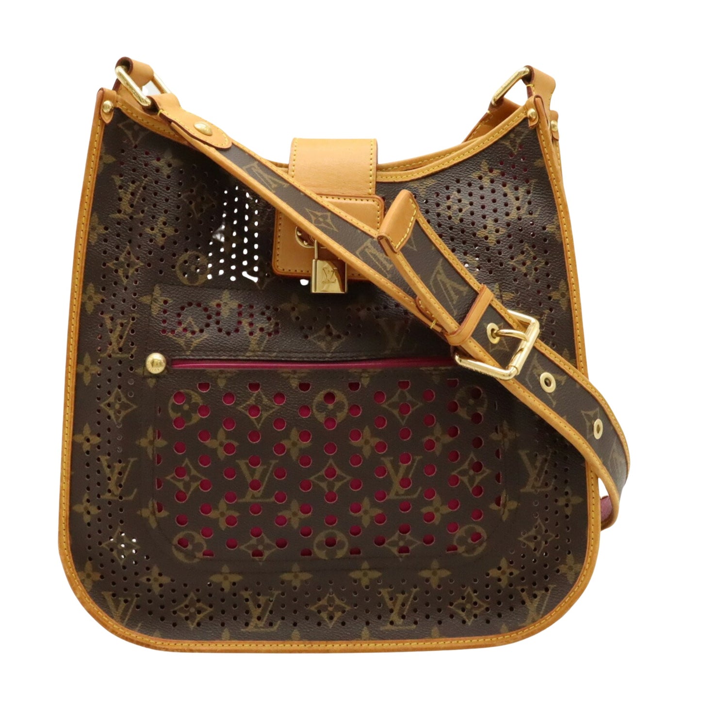 Louis Vuitton Musette, Brown, Canvas, shoulder