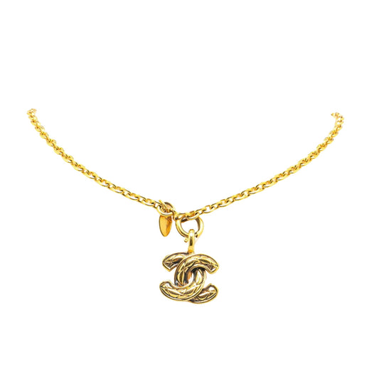 Chanel Coco Mark, Gold, Gold Plated, necklace