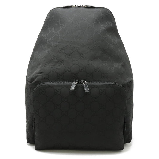 Gucci GG nylon, Black, Canvas, backpack