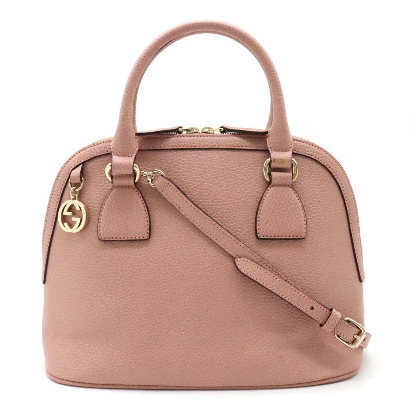 Gucci Dome, Pink, Leather, handbag