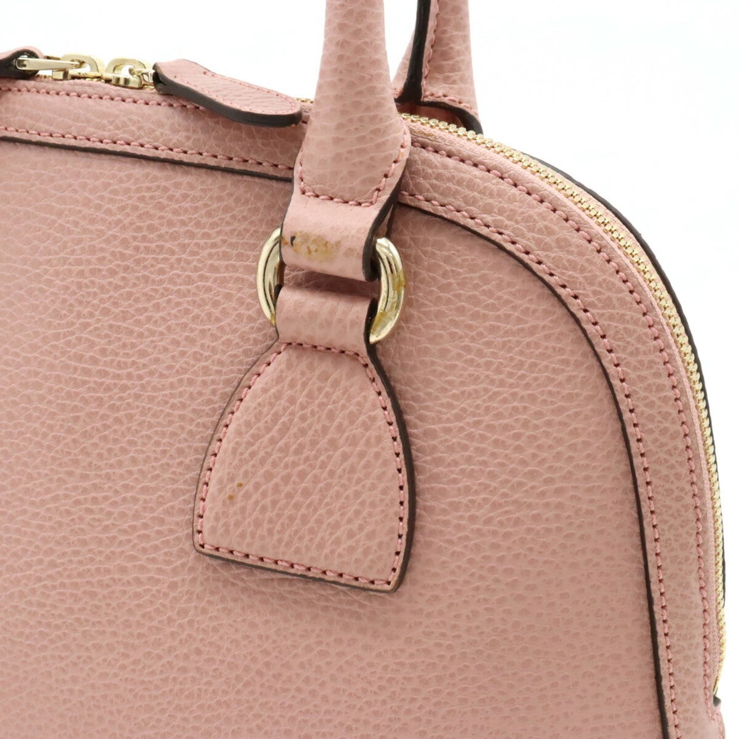 Gucci Dome, Pink, Leather, handbag