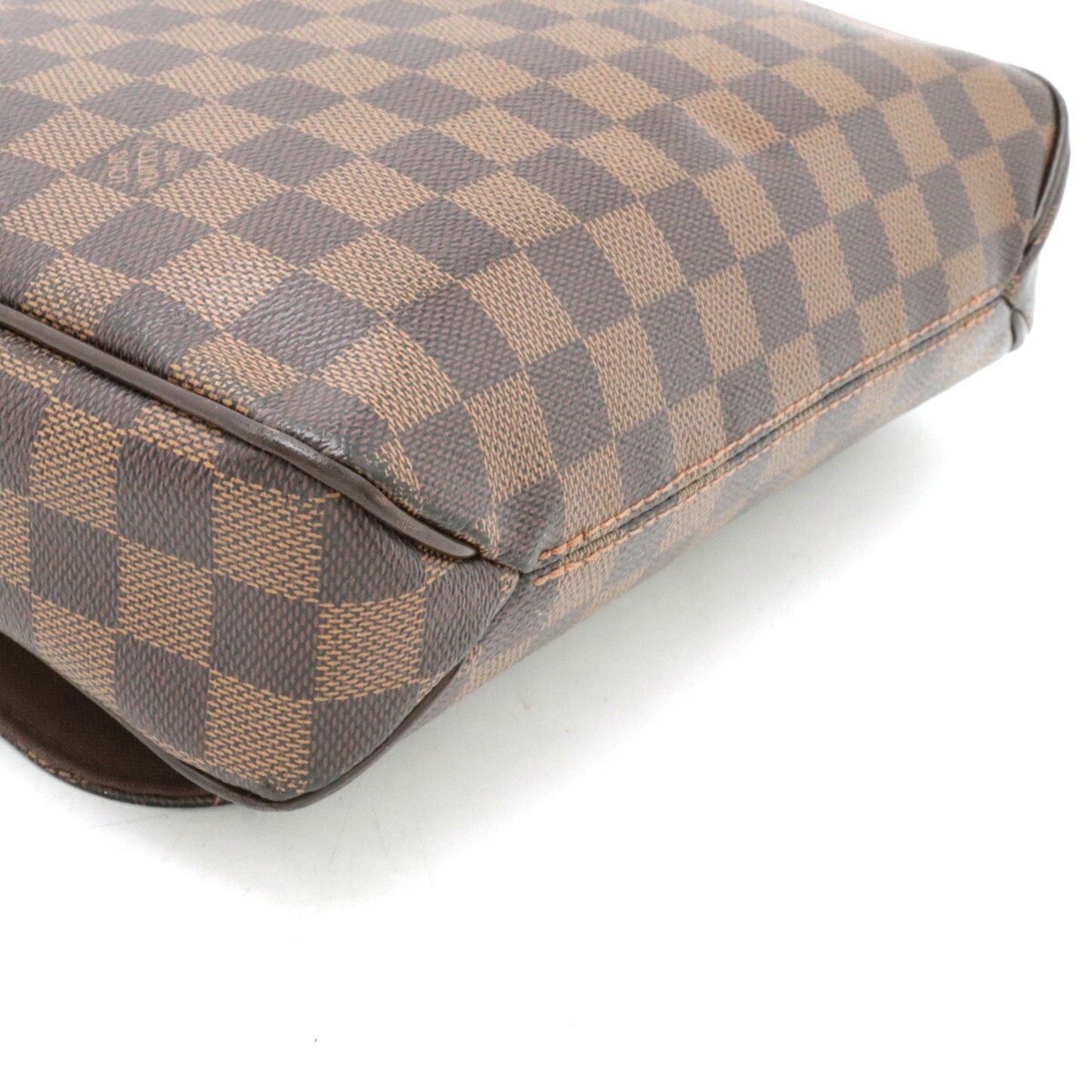 Louis Vuitton District, Brown, Canvas, shoulder