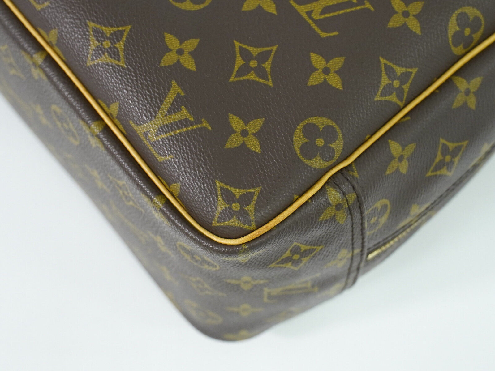 Louis Vuitton Deauville, Brown, Canvas, handbag