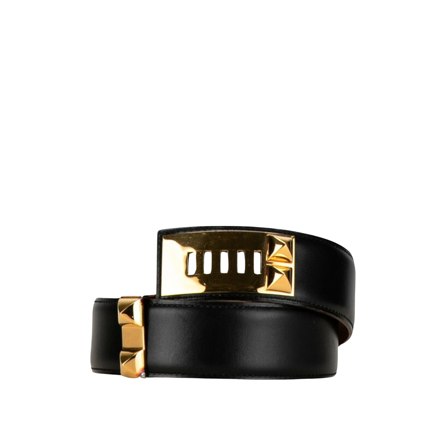 Hermès Ceinture, Black, Leather, bag