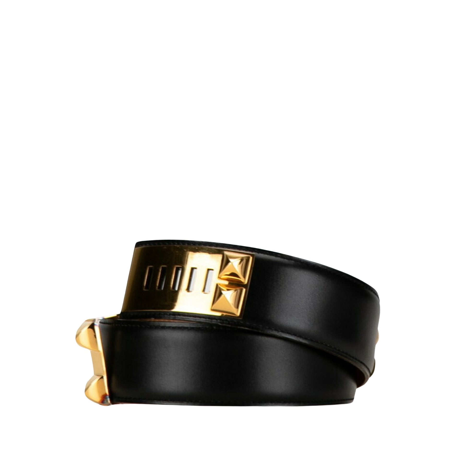 Hermès Ceinture, Black, Leather, bag