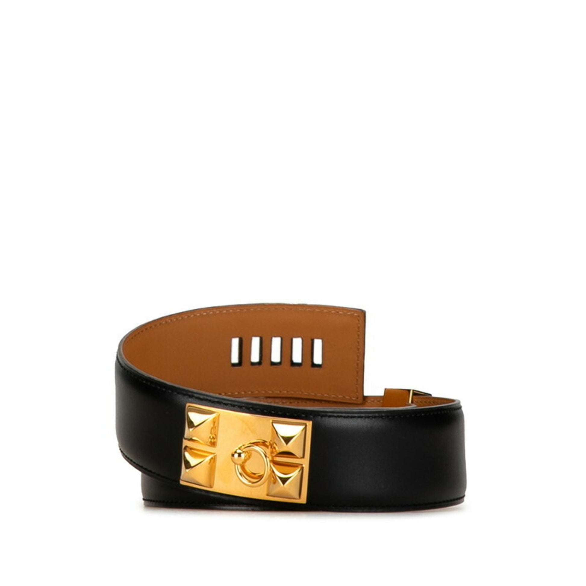 Hermès Ceinture, Black, Leather, bag