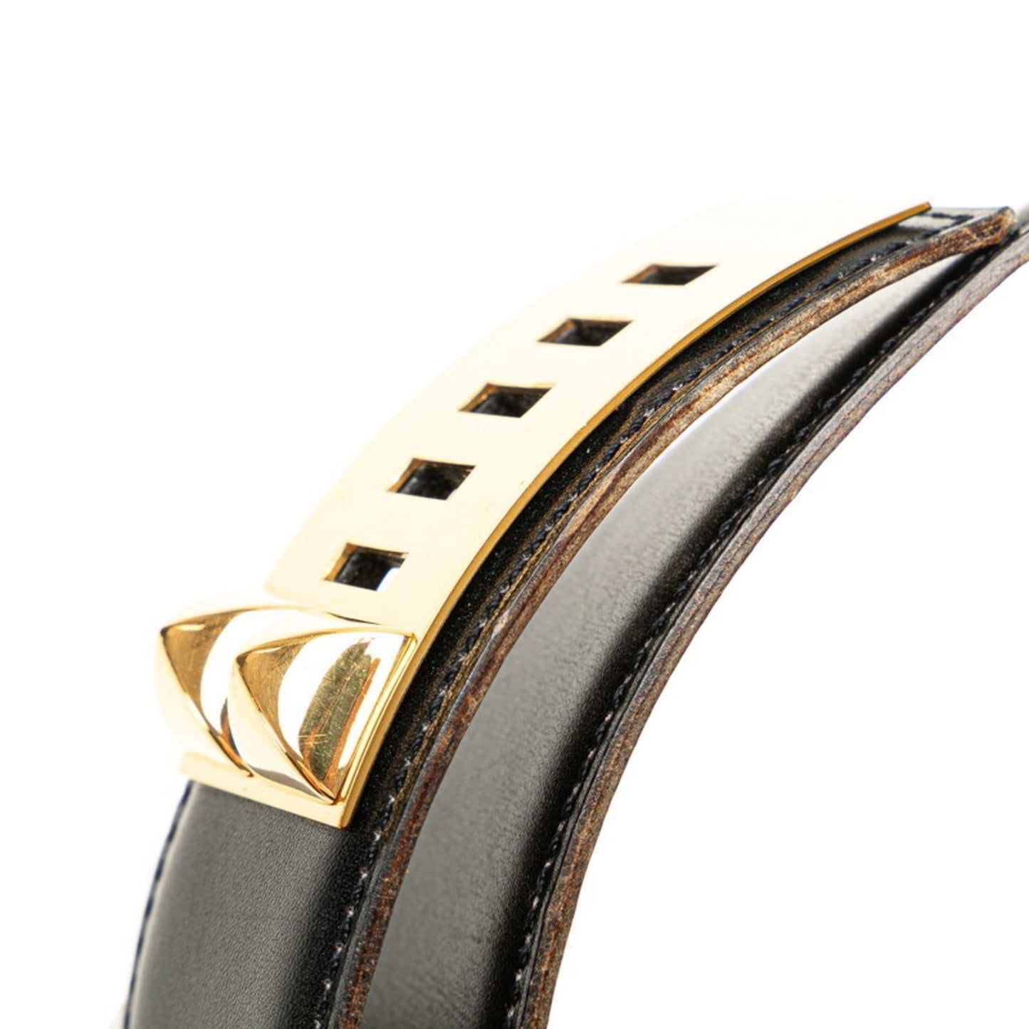 Hermès Ceinture, Black, Leather, bag