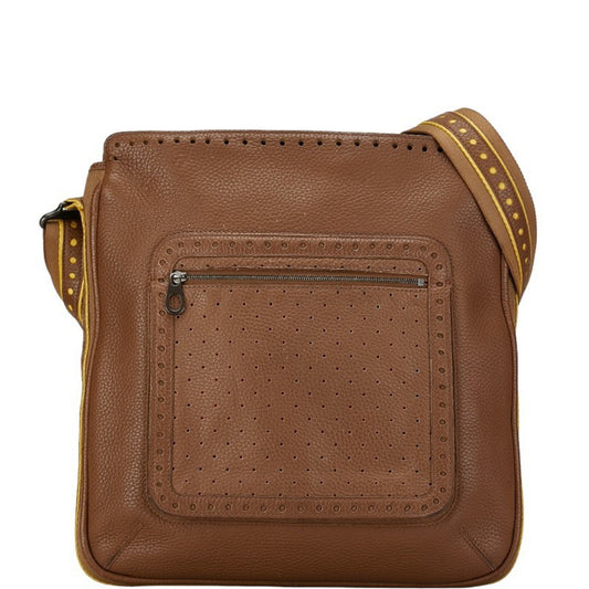 Bottega Veneta, Brown, Leather, shoulder