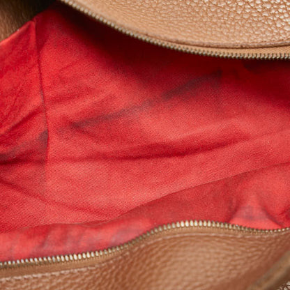 Bottega Veneta, Brown, Leather, shoulder