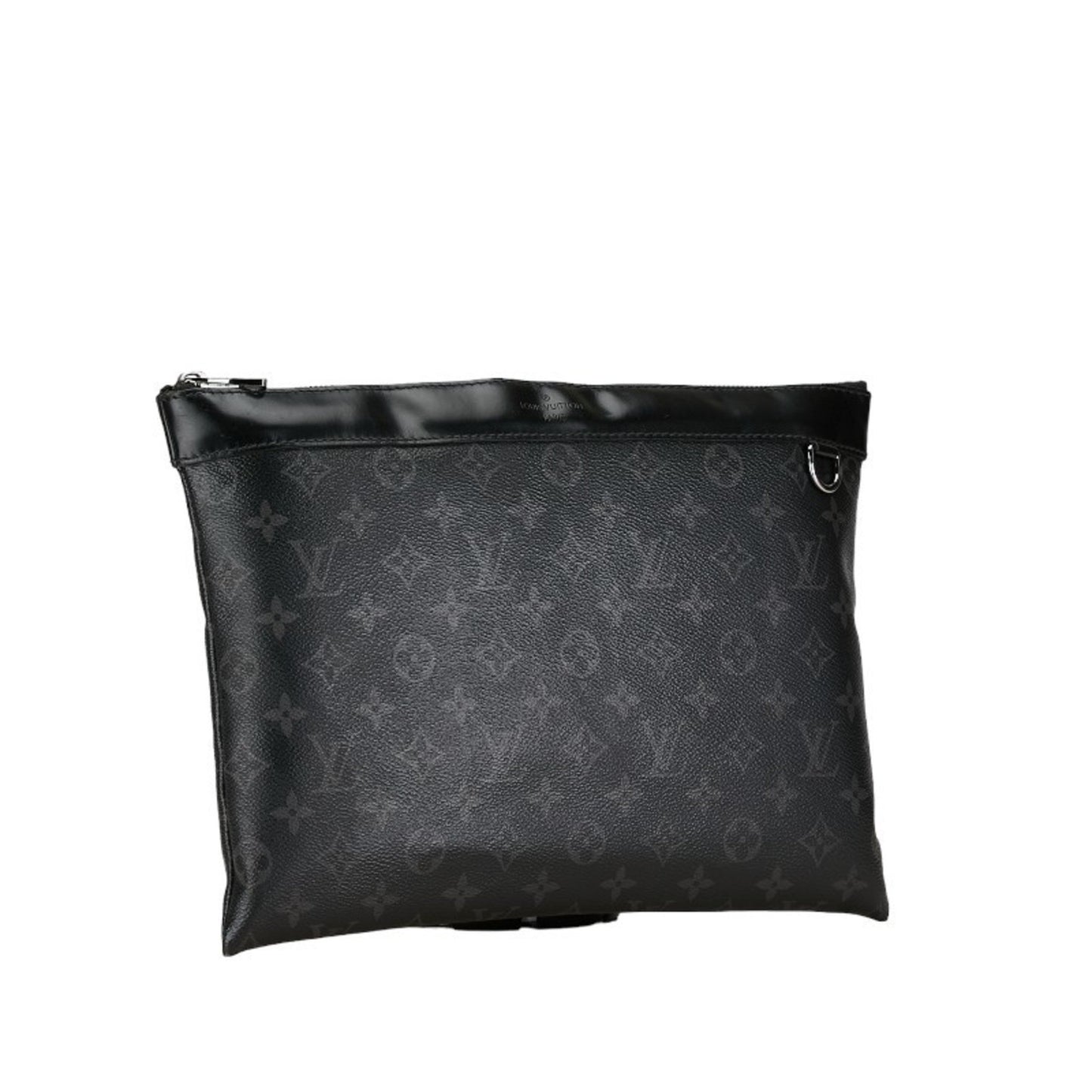 Louis Vuitton Discovery, Black, Canvas, clutch