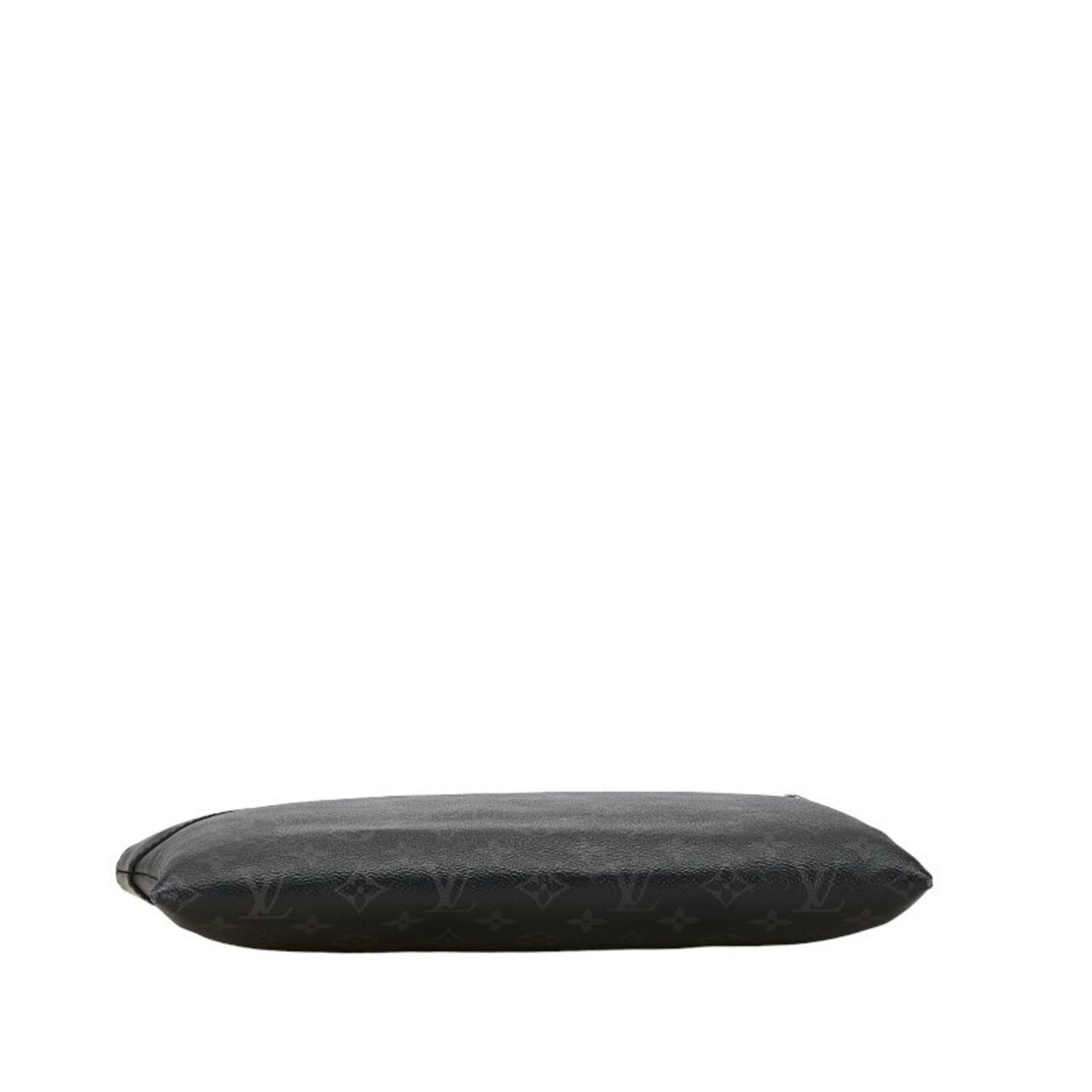 Louis Vuitton Discovery, Black, Canvas, clutch