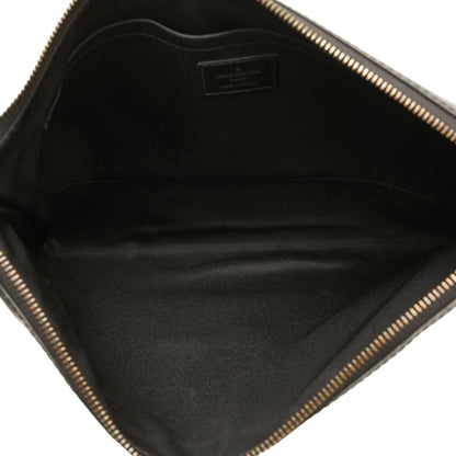 Louis Vuitton Discovery, Black, Canvas, clutch