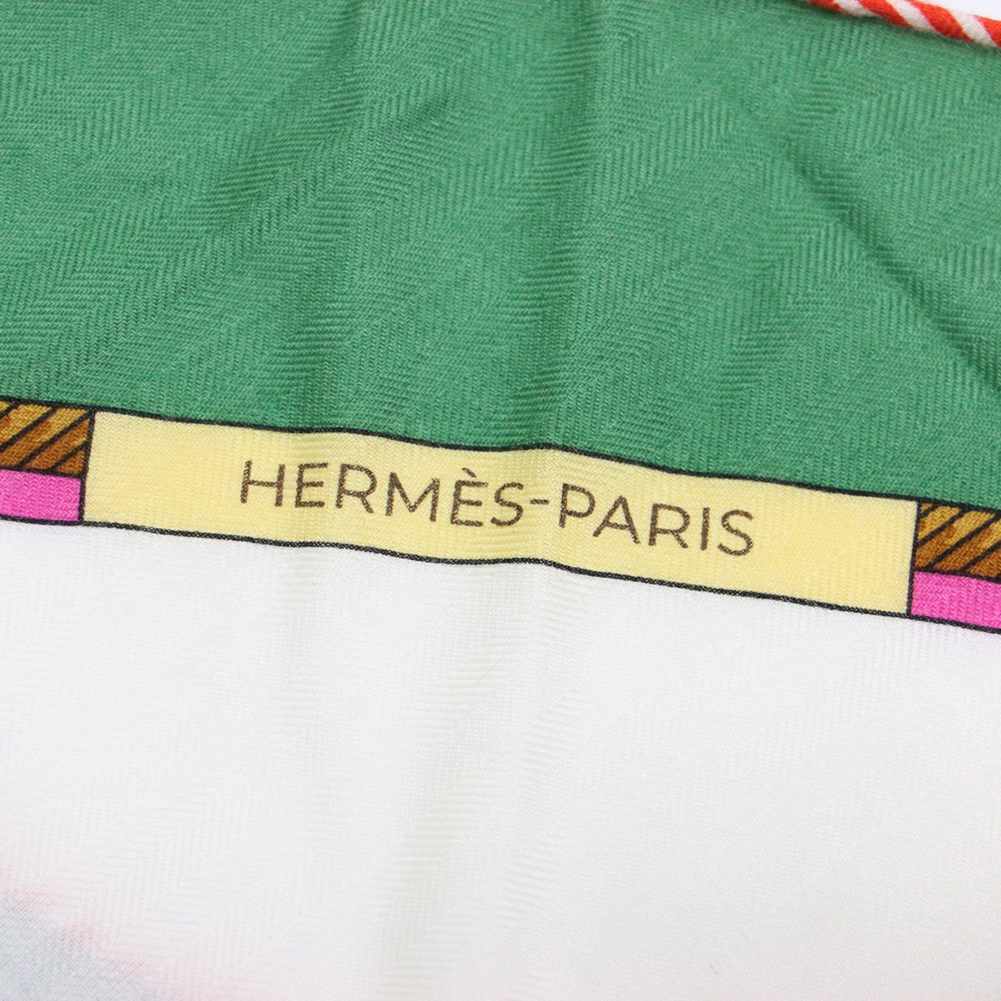 Hermès --, Multicolour, Cashmere, scarf