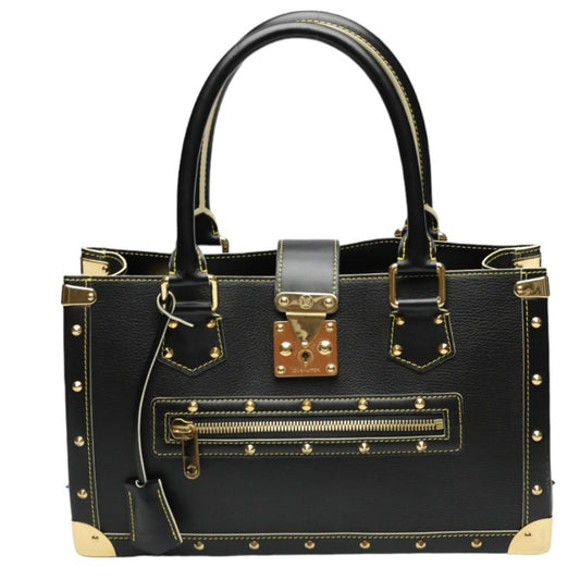 Louis Vuitton Fabuleux, Black, Leather, tote