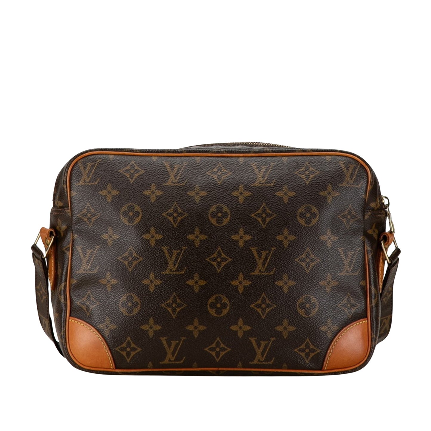 Louis Vuitton Nile, Brown, Canvas, shoulder