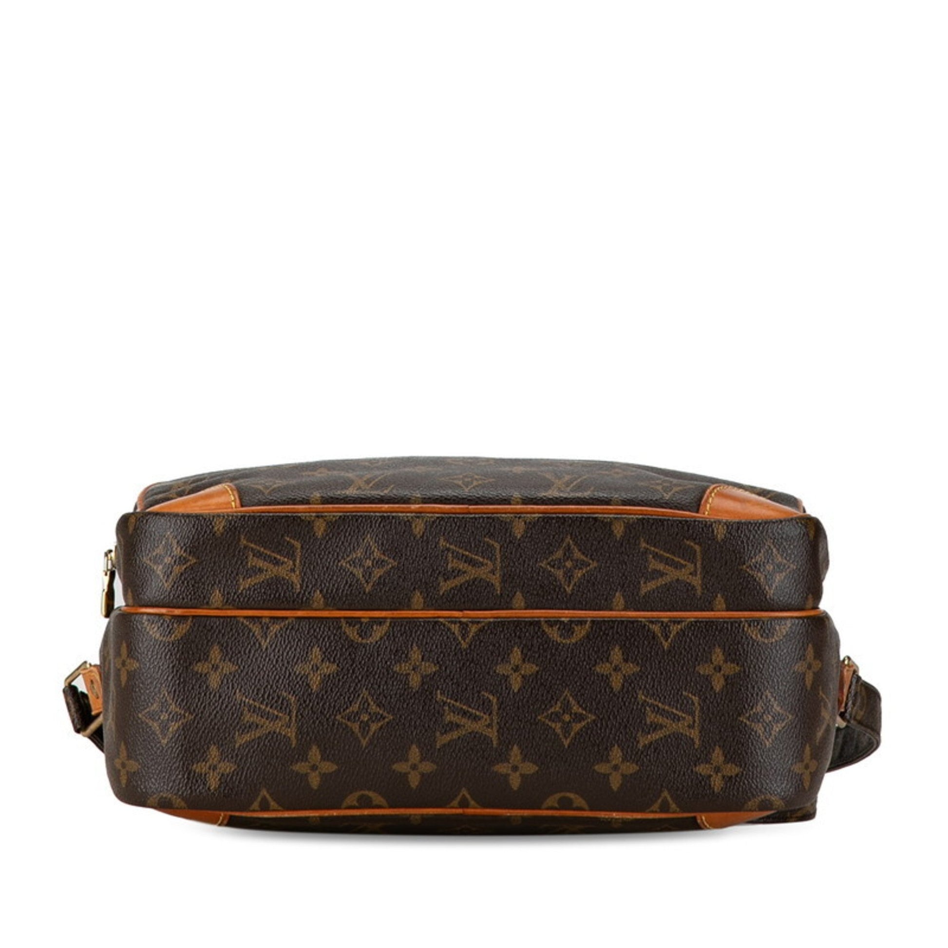 Louis Vuitton Nile, Brown, Canvas, shoulder