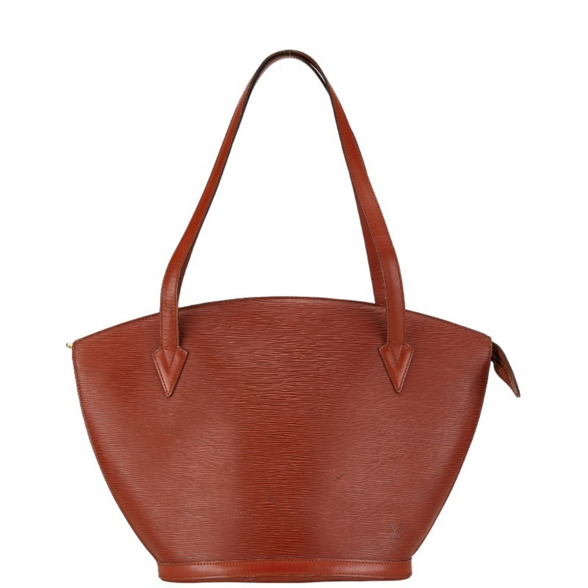 Louis Vuitton Saint Jacques, Brown, Leather, tote