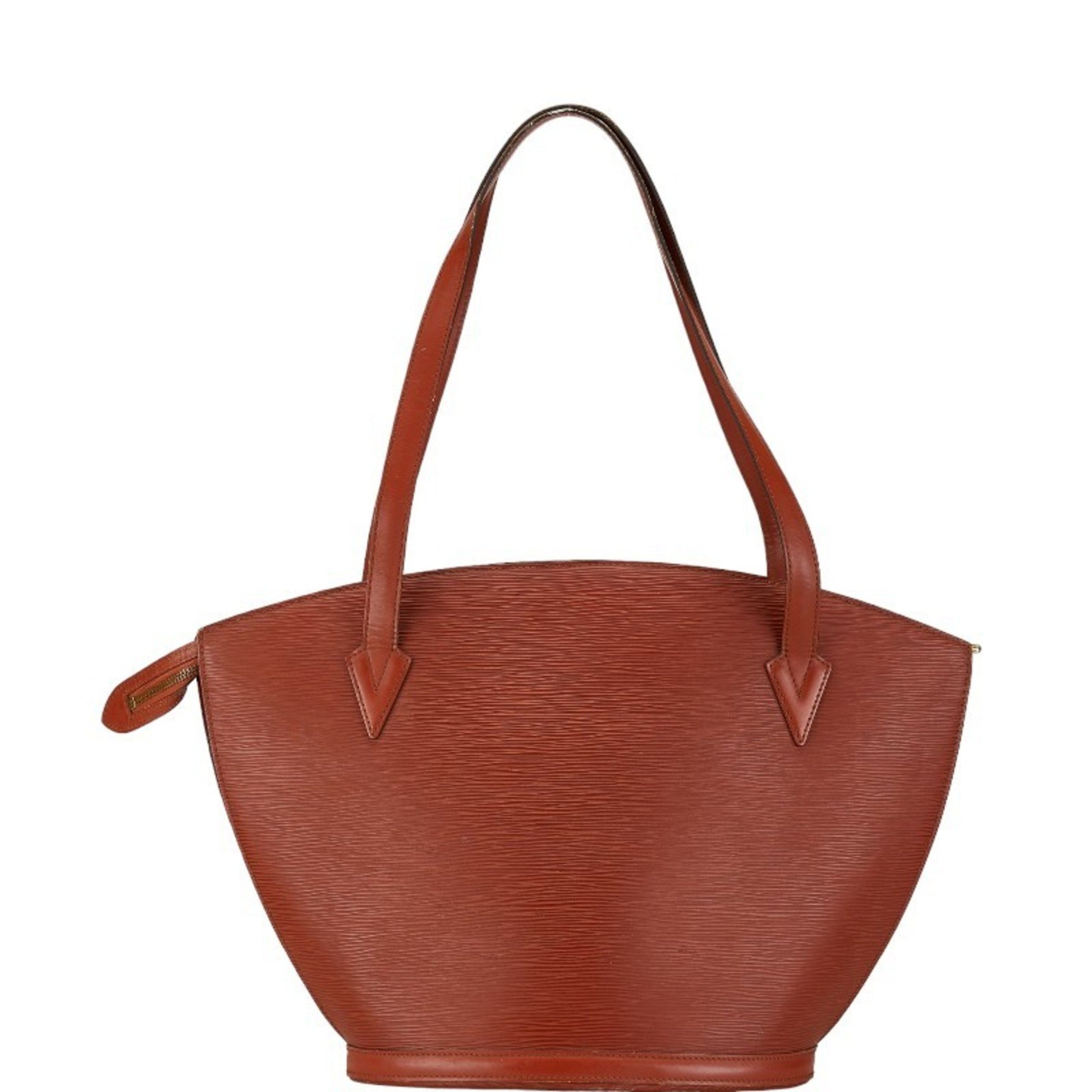 Louis Vuitton Saint Jacques, Brown, Leather, tote