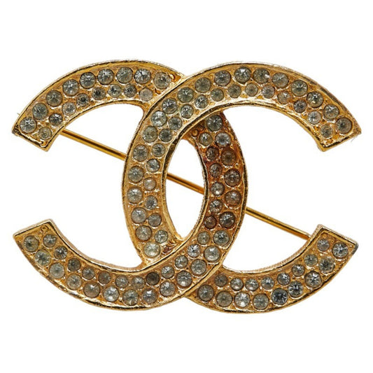 Chanel Coco Mark, Gold, Gold Plated, brooch