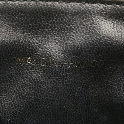 Chanel Vanity, Black, Leather, handbag