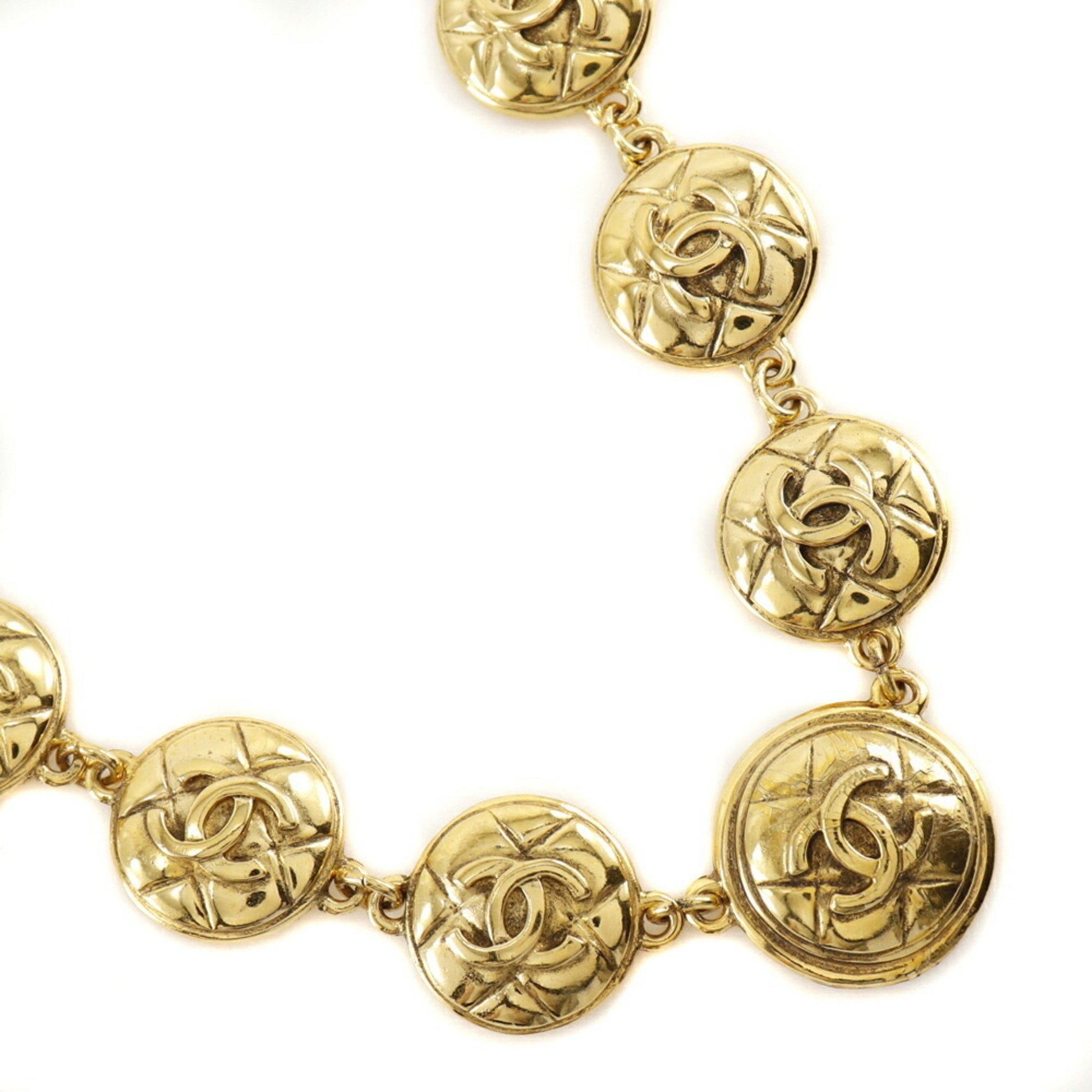 Chanel Coco Mark, Gold, Gold Plated, necklace