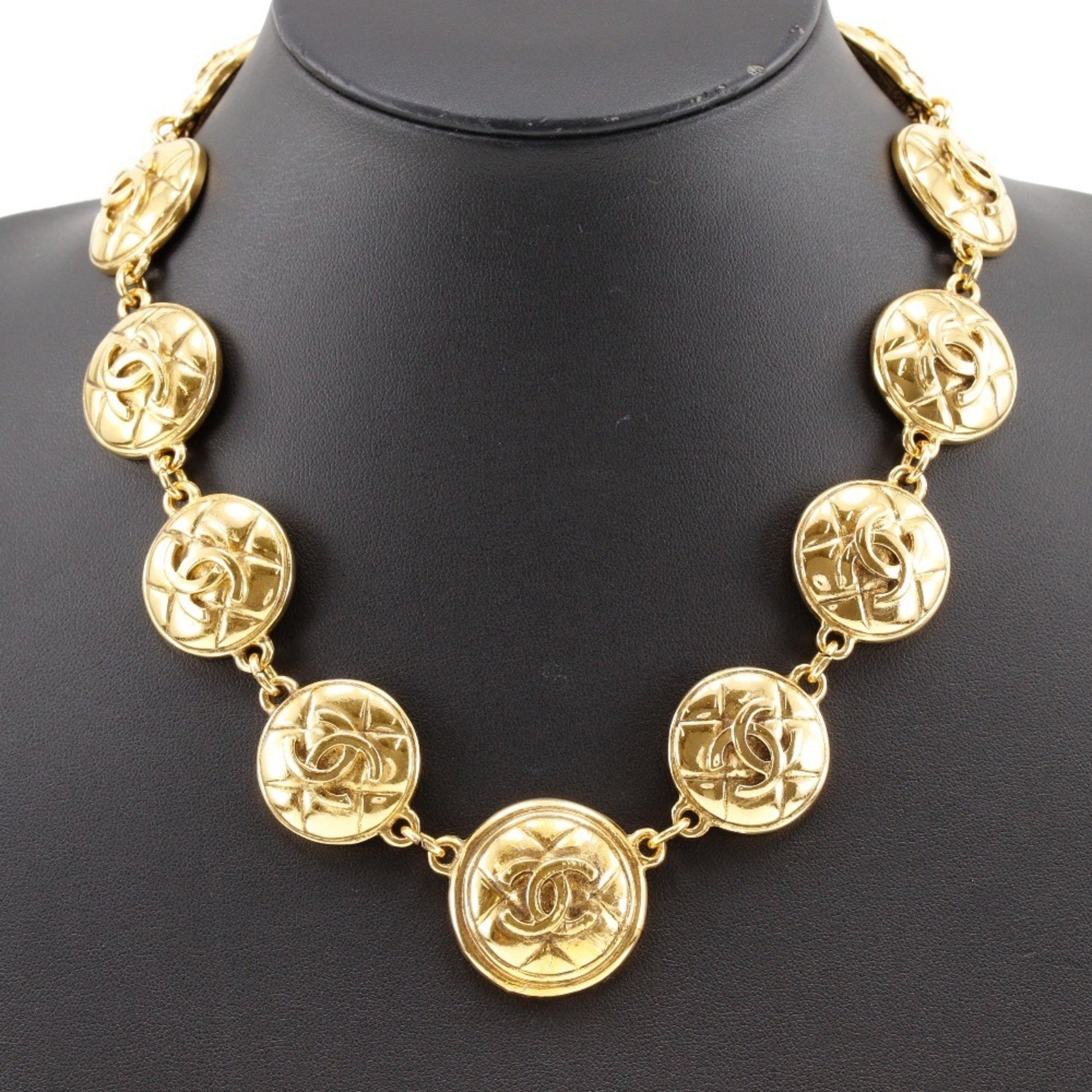 Chanel Coco Mark, Gold, Gold Plated, necklace