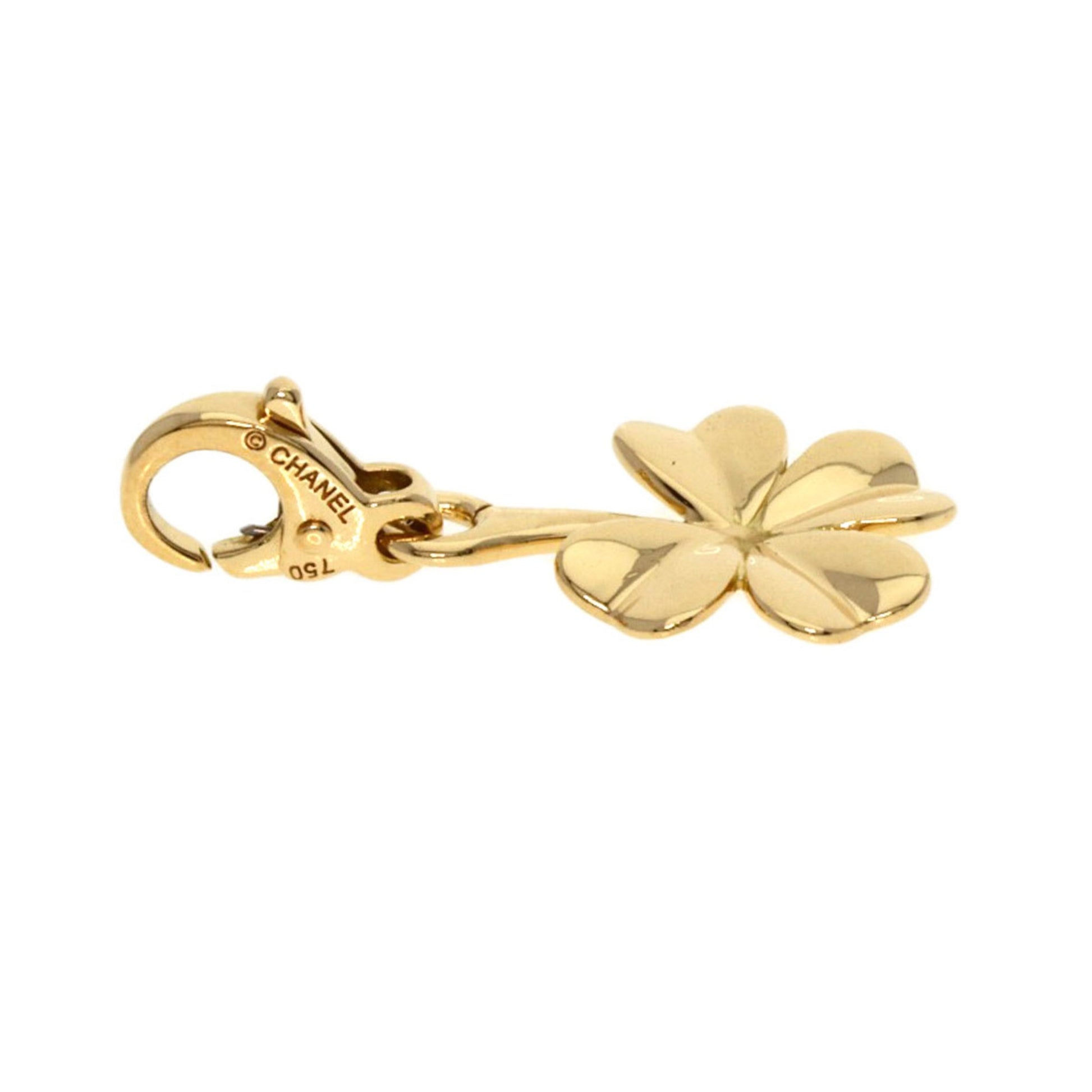 Chanel Clover, Gold, Yellow Gold, pendant