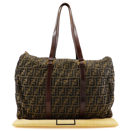 Fendi Zucca, Brown, Canvas, travel