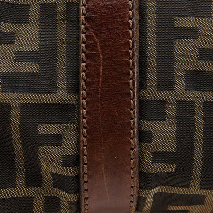 Fendi Zucca, Brown, Canvas, travel