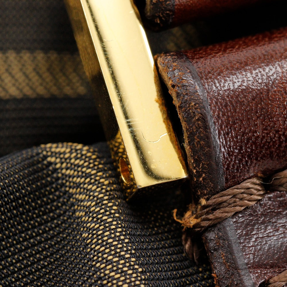 Fendi Zucca, Brown, Canvas, travel