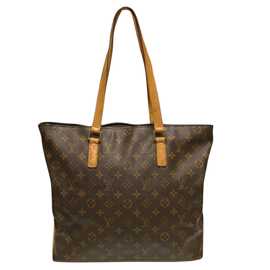 Louis Vuitton Mezzo, Brown, Canvas, tote