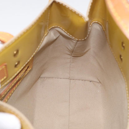 Louis Vuitton Reade Monogram Vernis, Beige, Patent Leather, Handbag