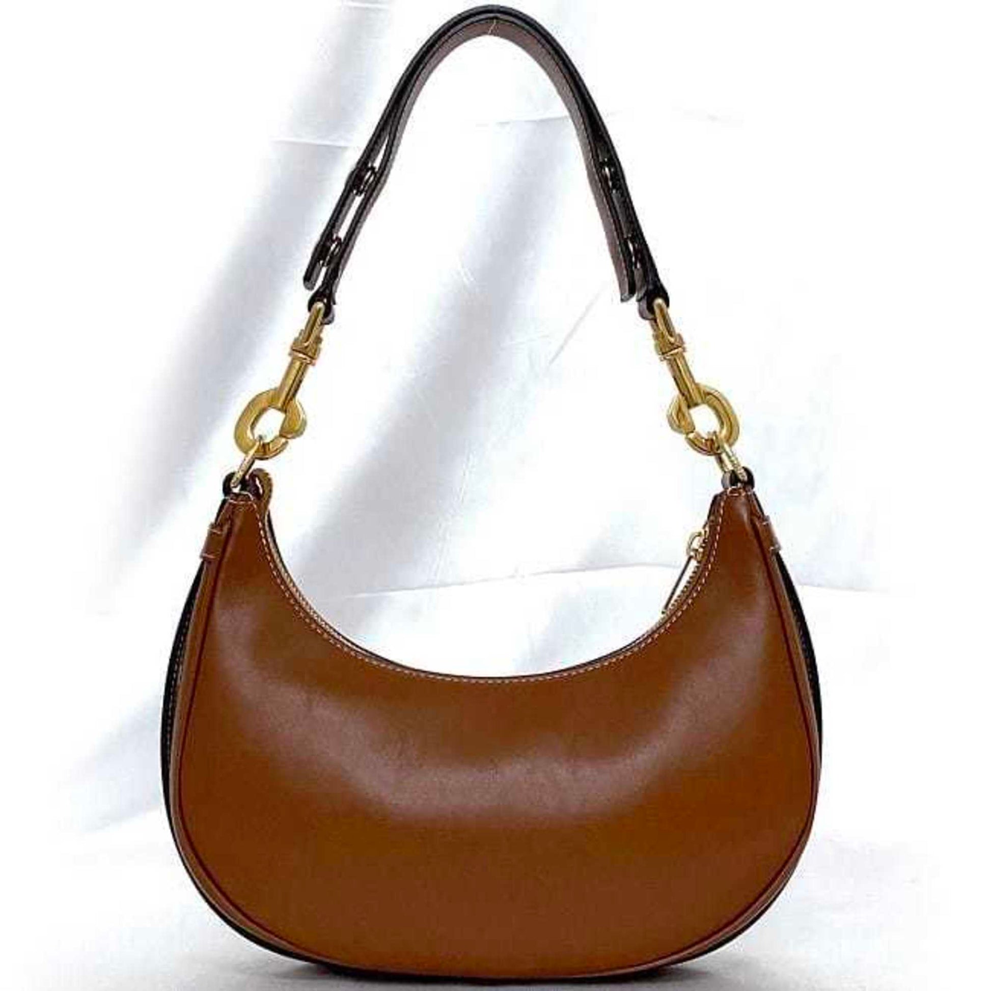 Céline Ava, Brown, Leather, handbag