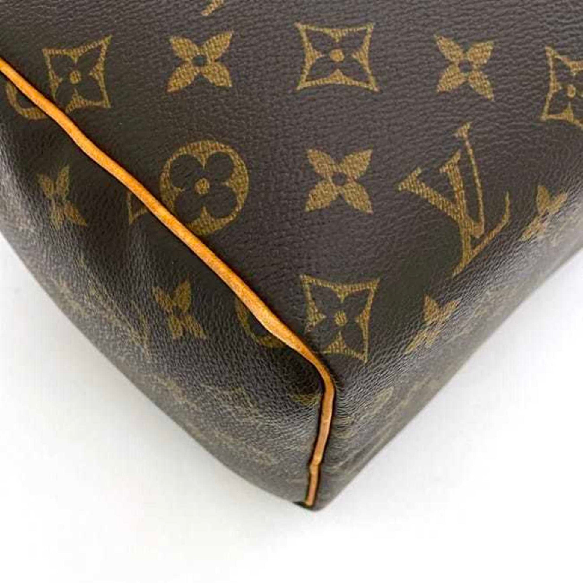 Louis Vuitton Speedy 25, Brown, Canvas, handbag