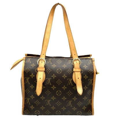 Louis Vuitton Popincourt, Brown, Canvas, tote