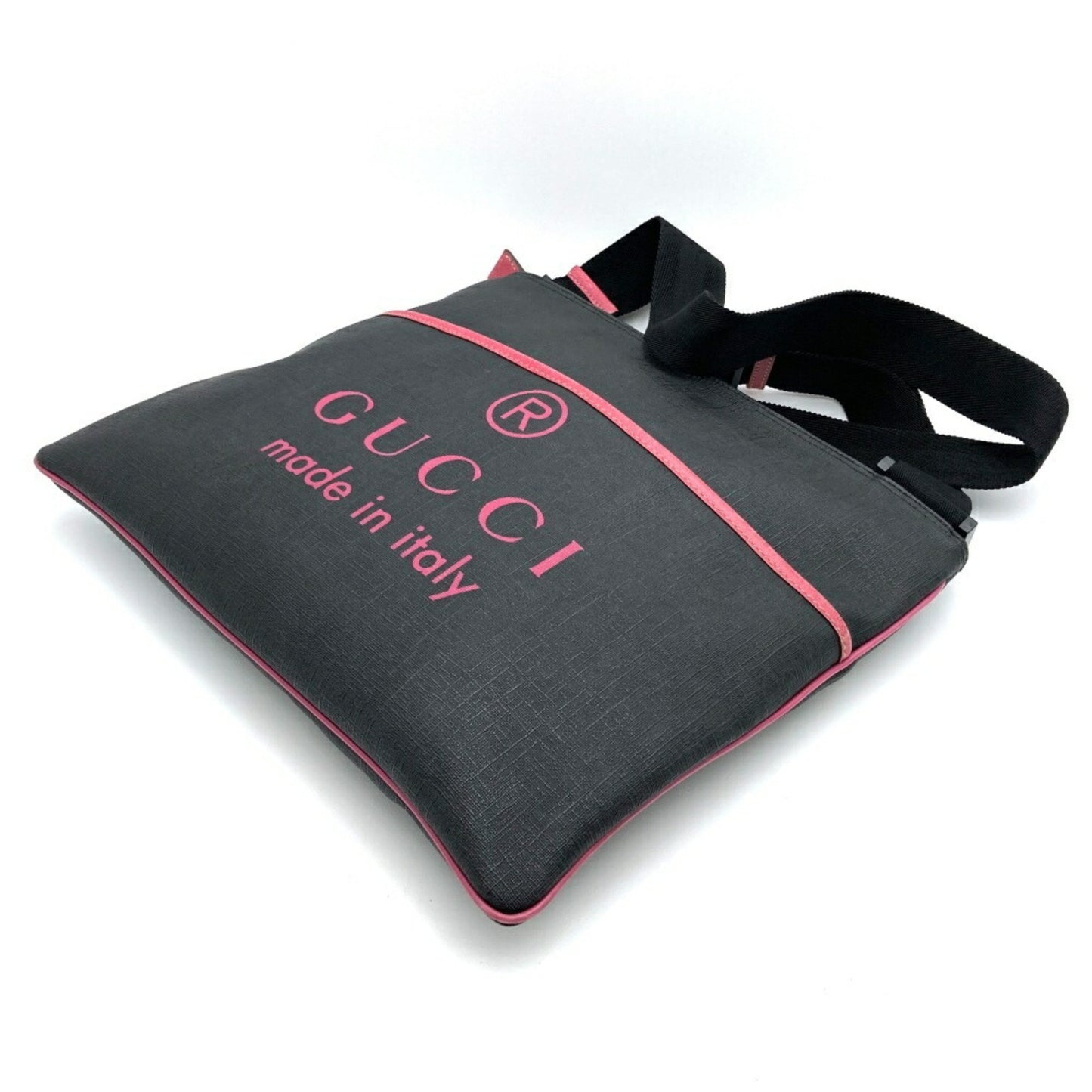 Gucci --, Black, Canvas, shoulder