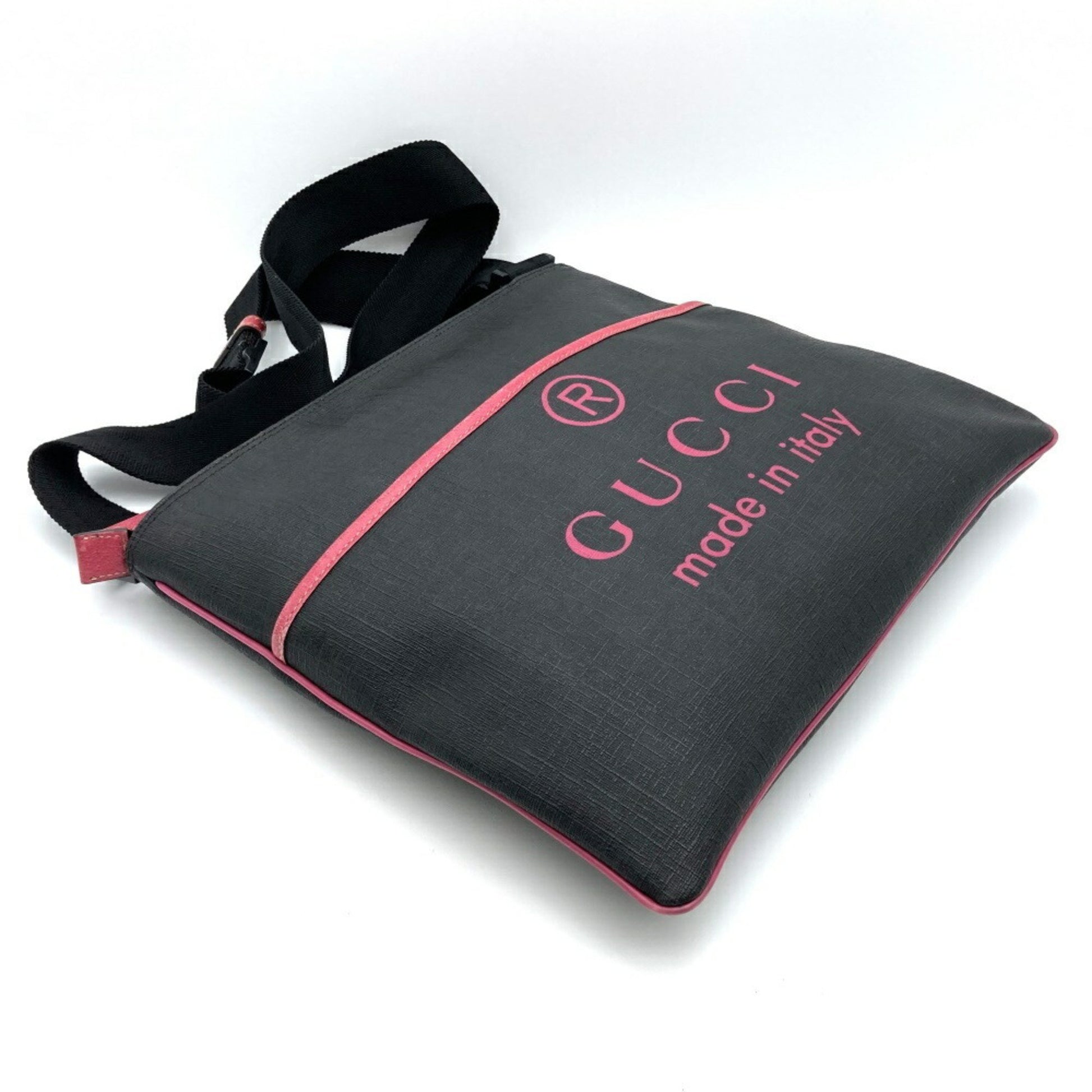 Gucci --, Black, Canvas, shoulder