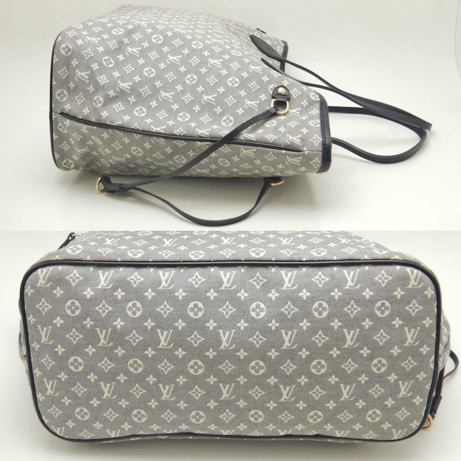 Louis Vuitton Idylle, Grey, Canvas, tote