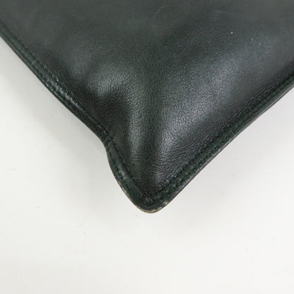 Chanel Flat CC Lambskin, Black, Leather, Backpack