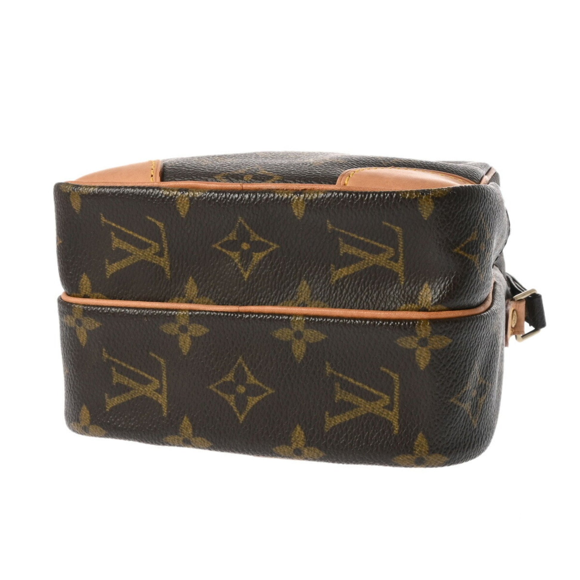 Louis Vuitton Amazon, Brown, Canvas, shoulder