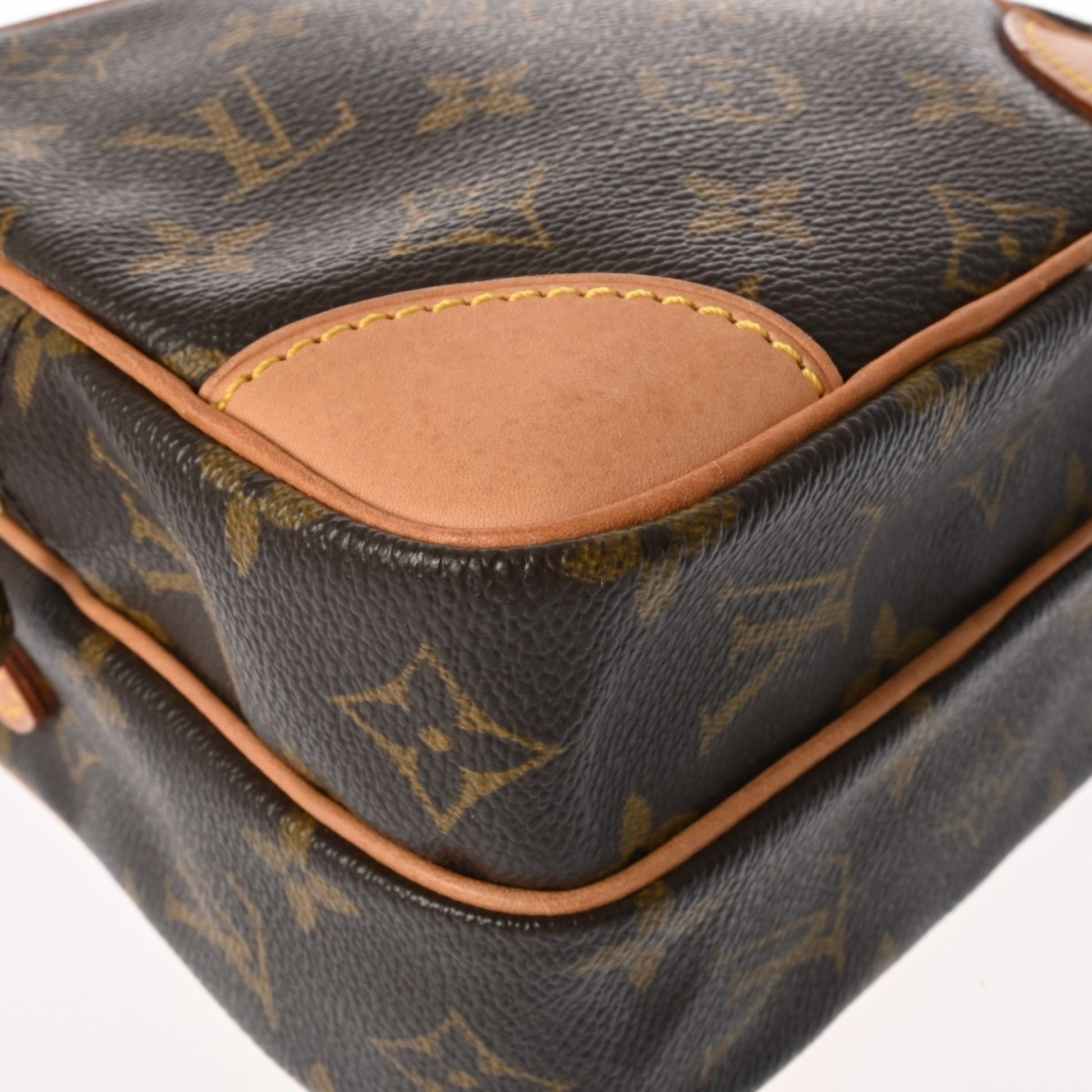 Louis Vuitton Amazon, Brown, Canvas, shoulder