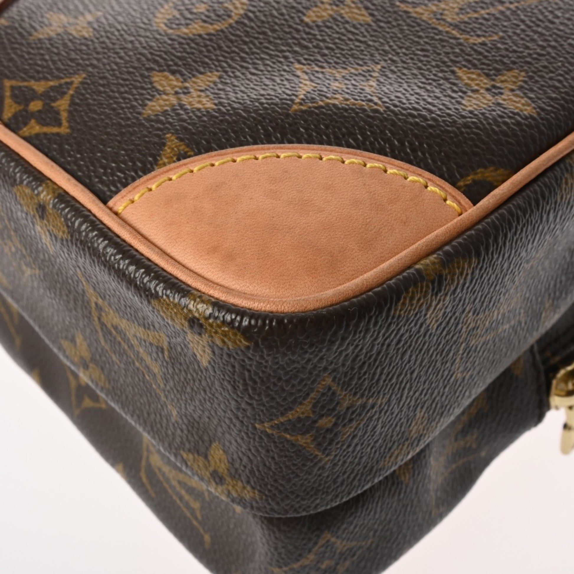 Louis Vuitton Amazon, Brown, Canvas, shoulder