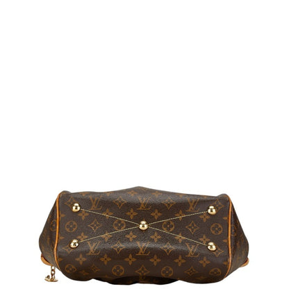 Louis Vuitton Tivoli, Brown, Canvas, tote