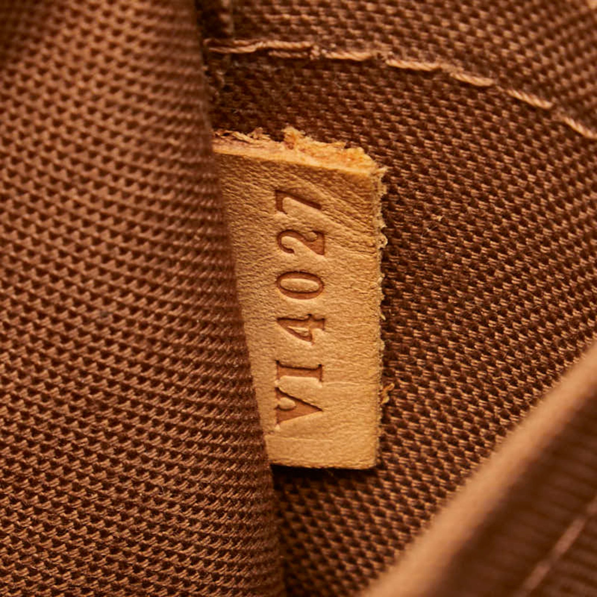 Louis Vuitton Tivoli, Brown, Canvas, handbag