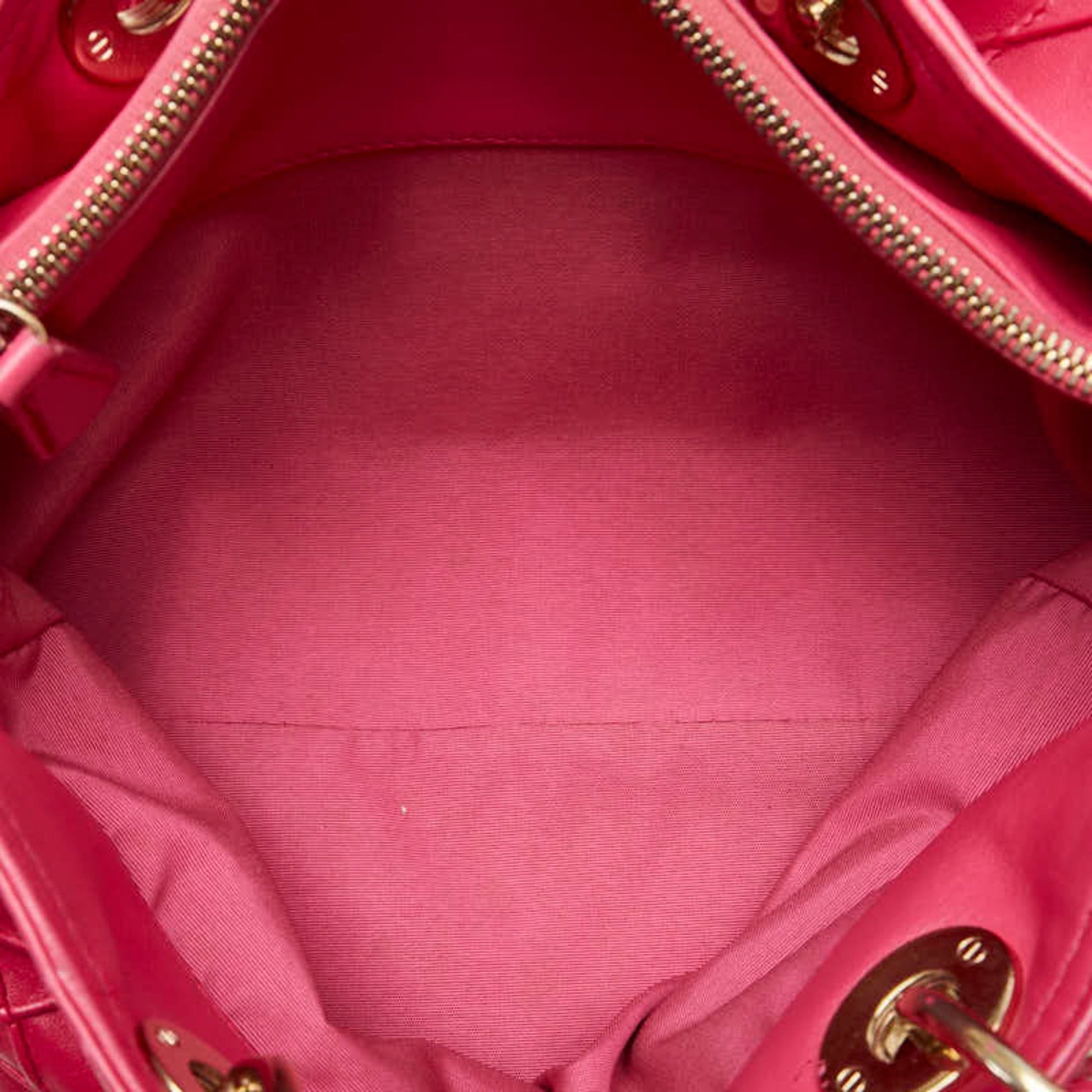 Dior Granville, Pink, Leather, handbag