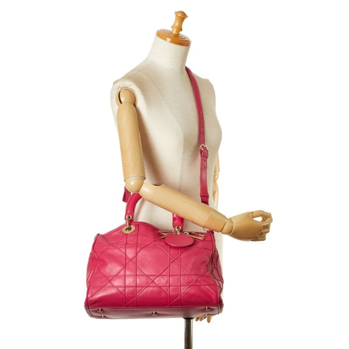 Dior Granville, Pink, Leather, handbag