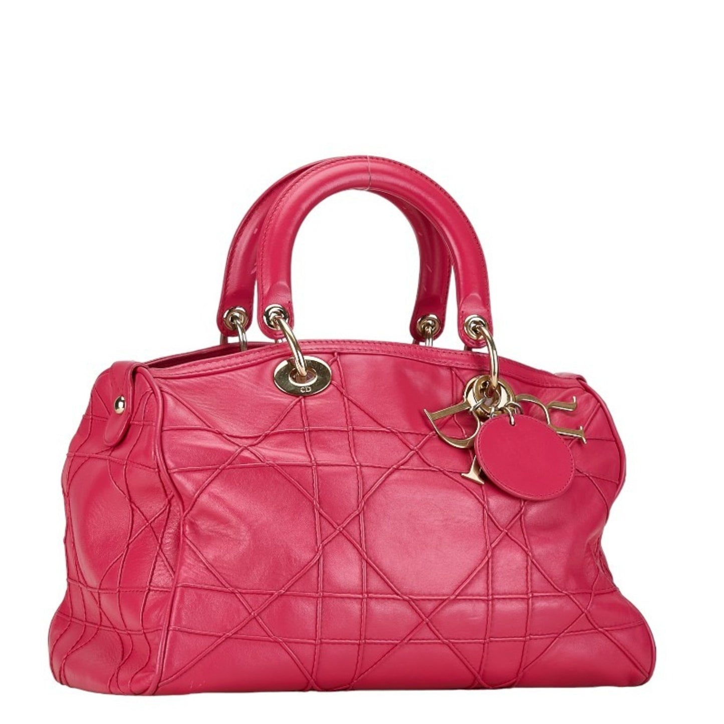 Dior Granville, Pink, Leather, handbag