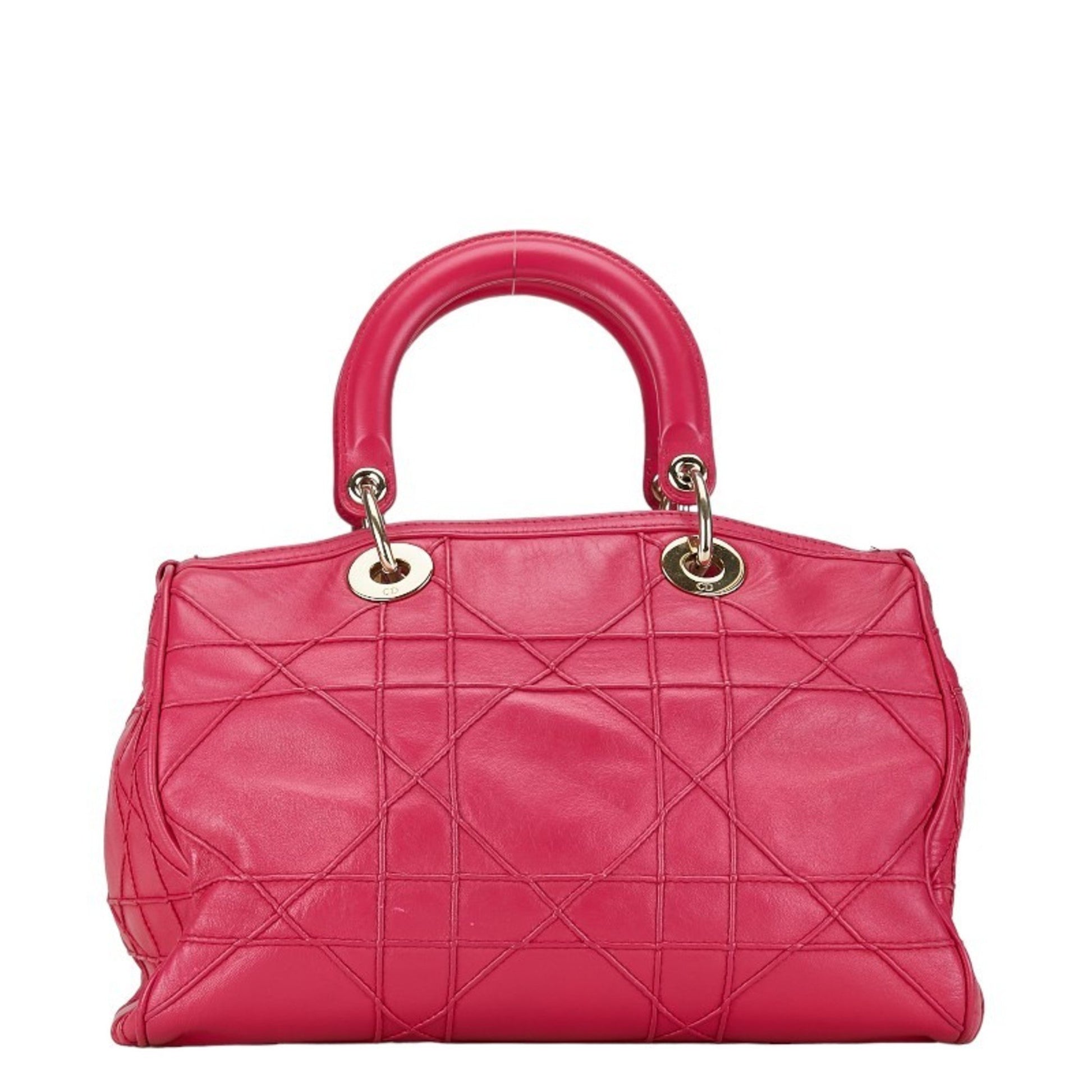 Dior Granville, Pink, Leather, handbag